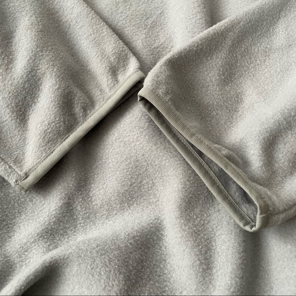 NWT Columbia Oversize Fleece Pullover Sweater Jacket Grey/White Size XXL - Picture 9 of 16